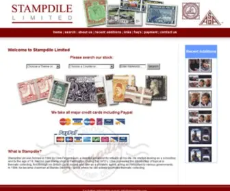 Stampdile.com(Stampdile Limited) Screenshot