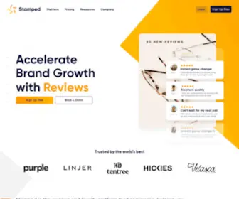 Stamped.io(Reviews and Loyalty for Ecommerce Brands) Screenshot