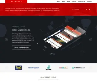 Stampede-Design.com(User Experience & Digital Creative Agency) Screenshot