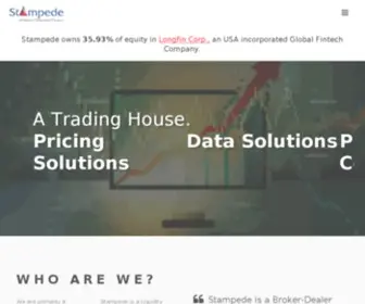 Stampedecap.com(Stampede Capital Limited) Screenshot