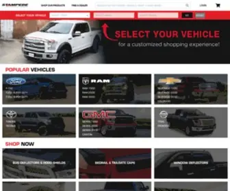 Stampedeproducts.com(Stampede Automotive Accessories designing and manufacturing the highest quality Accessories) Screenshot