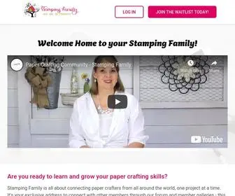 Stampingfamily.com(Stamping Family) Screenshot