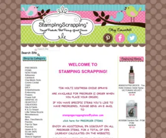 Stampingscrapping.com(Stress free and easy shopping experience. Simple and speedy service) Screenshot