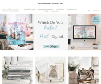 Stampington.com(Stampington & Company) Screenshot