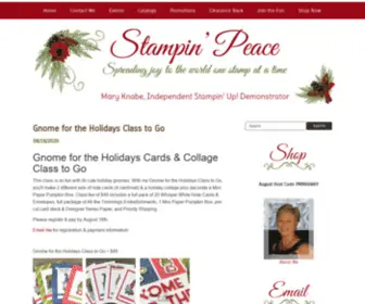 Stampinpeace.com(Stampin' Peace) Screenshot