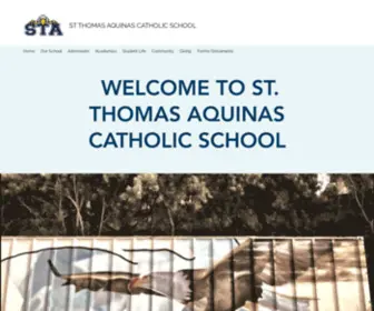 Stampkschool.org(St. Thomas Aquinas Catholic School) Screenshot