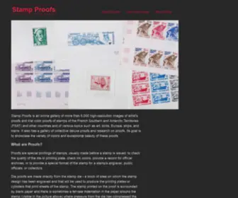 Stampproofs.com(Stamp Proofs) Screenshot