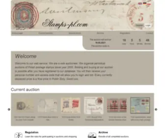 Stamps-PL.com(Znaczków) Screenshot