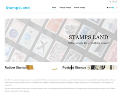 Stampsland.com(Stamps Land) Screenshot