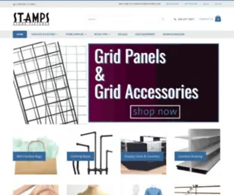 Stampsstorefixtures.com(Store Fixtures and Retail Store Display) Screenshot