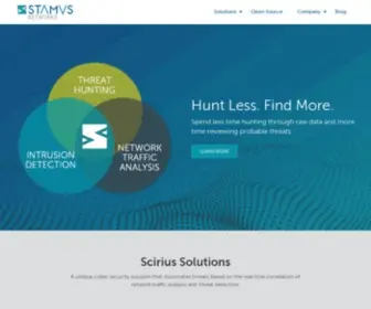 Stamus-Networks.com(Stamus Networks) Screenshot
