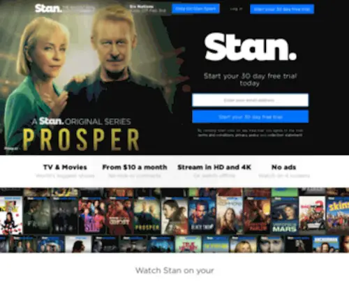 Stan.com.au(Watch TV Shows) Screenshot