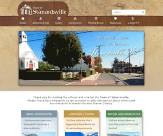 Stanardsville.org(Virginia Stanardsville) Screenshot