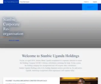 Stanbic.co.ug(Stanbic Uganda Holdings Limited) Screenshot