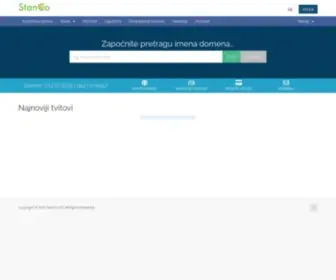 Stanco.rs(Web hosting usluge i registracija domena) Screenshot