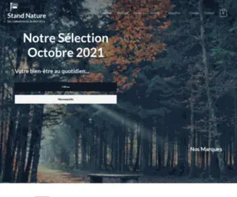 Stand-Nature.fr(Notre Sélection Octobre 2021 Votre bien) Screenshot