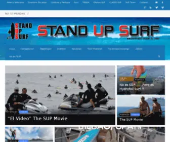Stand-UP-Surf.com(Stand Up Surf) Screenshot