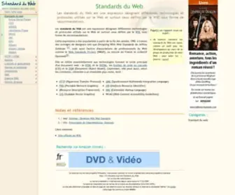 Standard-DU-Web.com(Standards du web) Screenshot