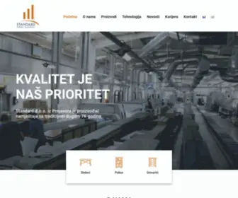 Standard-PRnjavor.com(Standard Prnjavor) Screenshot