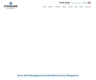 Standardaccess.com.sg(Standard Access Singapore) Screenshot