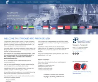 Standardandpartnersltd.com(Standard & Partners Ltd) Screenshot