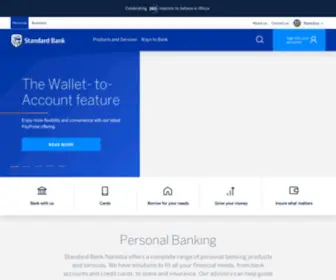 Standardbank.com.na(Personal Banking) Screenshot