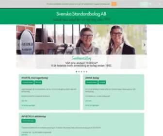 Standardbolag.se(Svenska Standardbolag) Screenshot