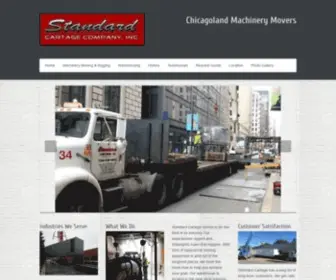 Standardcartage.com(Standard Cartage) Screenshot