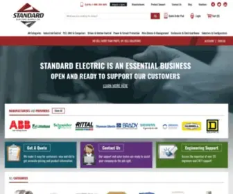 Standardelectricsupply.com(Electrical Distributor & Supplier) Screenshot