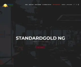 Standardgoldng.com(StandardGold) Screenshot