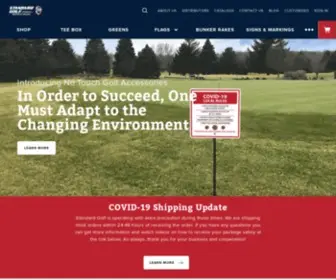 Standardgolf.com(Standard Golf) Screenshot