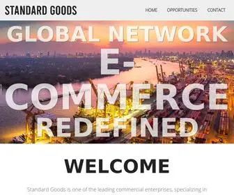 Standardgoods.us(Standard Goods) Screenshot