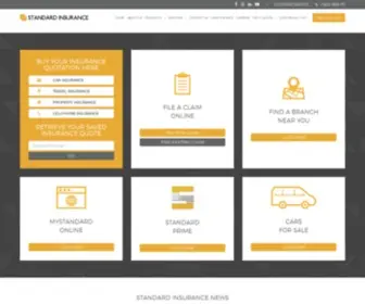 Standardinsuranceonline.com(Standard Insurance) Screenshot