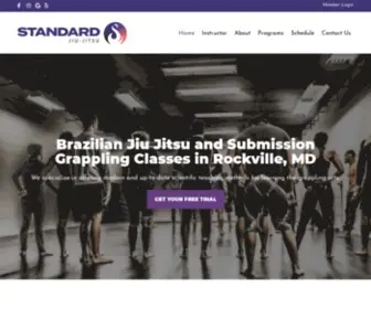 Standardjiujitsu.com(Standard BJJ) Screenshot