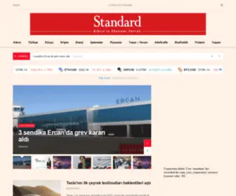 Standardkibris.com(Standardkibris) Screenshot