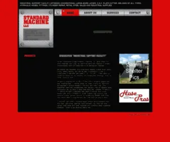 Standardmachineok.com(Standard Machine and Welding Works) Screenshot