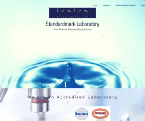 Standardmark.com.my(Standardmark Laboratory) Screenshot