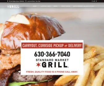 Standardmarketgrill.com(Standard Market Grill) Screenshot