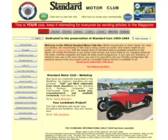 Standardmotorclub.org.uk(Standard Motor Club) Screenshot