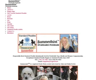 Standardpoodle.net(Standard Poodles For Sale) Screenshot