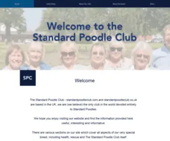 Standardpoodleclub.com(Standardpoodleclub) Screenshot