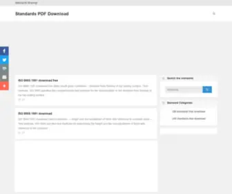 Standards-PDF-Download.com(Standards PDF Download) Screenshot