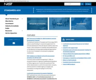 Standards.gov(Standards) Screenshot
