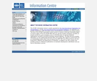 Standardsinfo.net(ISO/IEC Information Centre) Screenshot