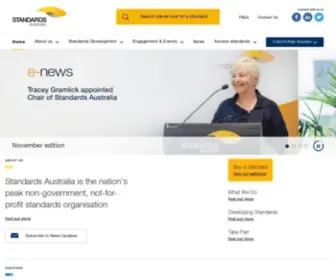 Standards.org.au(Standards Australia) Screenshot