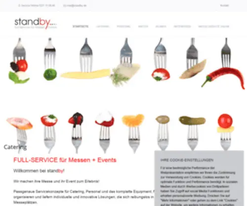 Standby.de(Fullservice Catering Messe Service Promotion) Screenshot