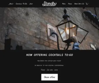 Standbydetroit.com(Standby's beverage program) Screenshot