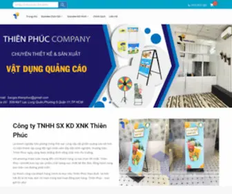 Standeequangcao.com(Thiên Phúc chuyên thiết kế và sản xuất các loại standee quảng cáo) Screenshot