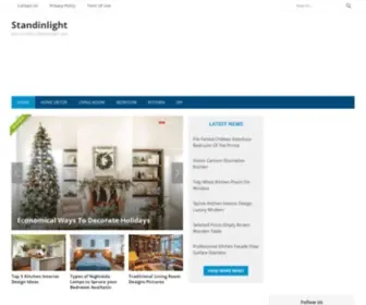 Standinlight.com(Limited Edition Nature Photography) Screenshot