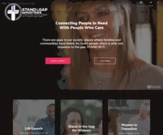 Standinthegap.org(Stand In The Gap Ministries) Screenshot